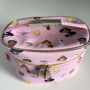 Disney Princess pink faux leather lunch bag or tote